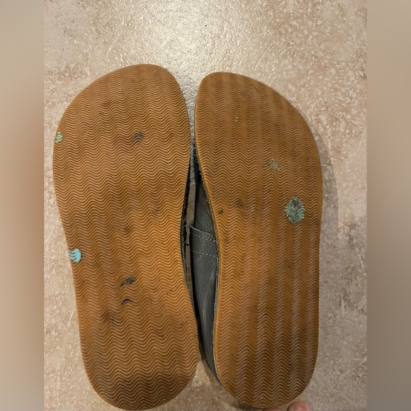 Posh Panda Grey and Tan Hampton Mocs - Picture 4 of 7